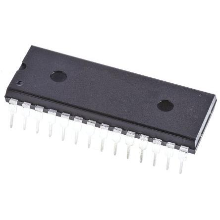 Microchip Mikrokontrolér 8 bit, standard: ISO/TS 16949 PIC 4 MHz 0.75kB EPROM 24 bit RAM, počet kolíků: 28 kolíkový,