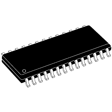 Microchip Mikrokontrolér PIC16C55A-04/SO 8 bit, standard: ISO/TS 16949 PIC 4 MHz 0.75kB EPROM 24 bit RAM, počet kolíků:
