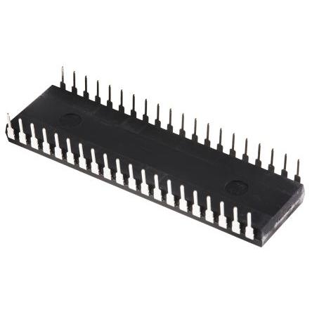 Microchip Mikrokontrolér PIC16C74B-04/P 8 bit PIC 4 MHz EPROM 192 bit RAM, počet kolíků: 40 kolíkový, PDIP