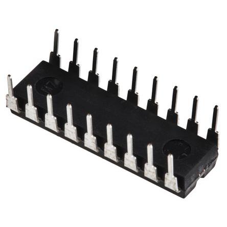 Microchip Mikrokontrolér PIC16F84-04/P 8 bit PIC 4 MHz 64 (unece.unit.AD) Blesk 68 bit RAM, počet kolíků: 18 kolíkový,