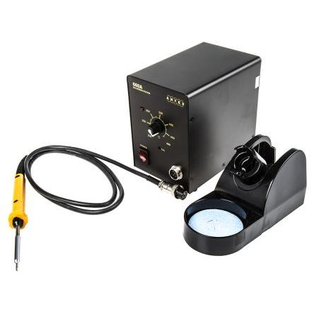 Pájecí stanice, číslo modelu: 660A 1výstupová Analogové 230V, Typ F Antex Electronics 450 °C Pájení 50 W