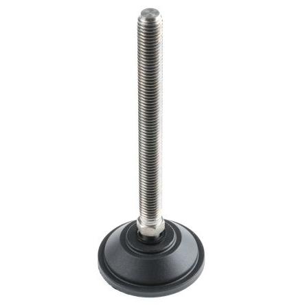 A095/030 Nu-Tech Engineering M12 55 mm Nerezová ocel Nastavitelná noha 600 kg 10 °
