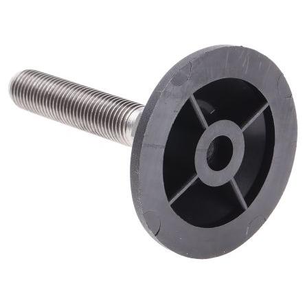 A095/005 Nu-Tech Engineering M16 70 mm Nerezová ocel Nastavitelná noha 1500 kg 10 °