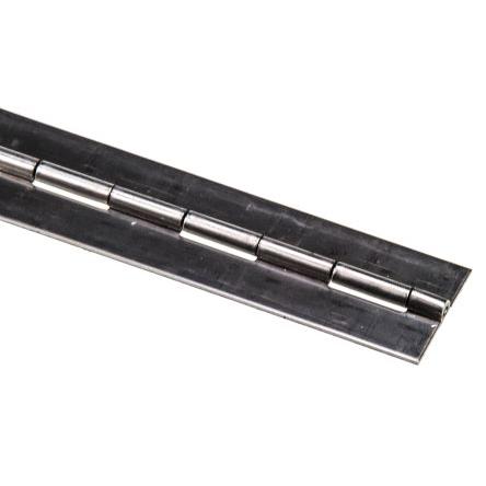 Planový typ závěsu Výkyvné Piano, Ocel, Nerezová ocel Válcový, délka: 1020 mm x 25mm x 1 mm Pinet
