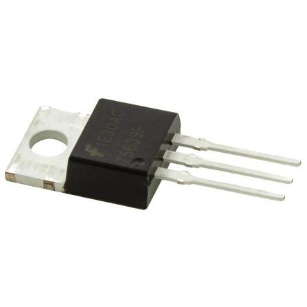 řada: UltraFET MOSFET HUF75639P3 N-kanálový 56 A 100 V onsemi, TO-220, počet kolíků: 3 kolíkový Vylepšení