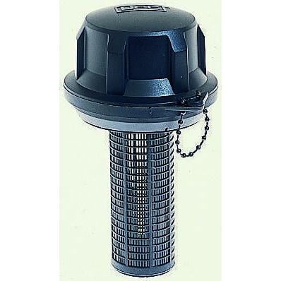 Filtr odvzdušnění plnicích otvorů pro hydrauliku AB98210011 Parker 101 mm Nylon plněný sklem Černá 3otvorová příruba