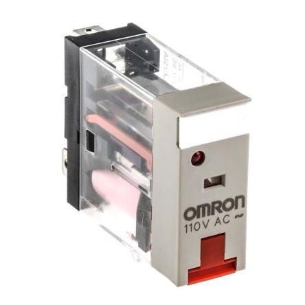 Omron Relé bez blokování SPDT Montáž na plošný spoj 10A 110V ac G2R