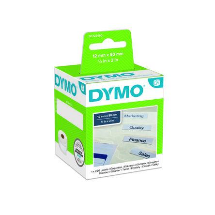 Dymo Role do tiskáren štítků Bílá Černá 50 mm Dymo 4XL, Dymo 450 Turbo, Dymo 450, Dymo 450 Twin Turbo, Dymo 450 DUO,