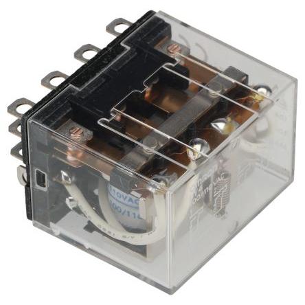 Omron Výkonové relé 4PDT 10A 100V ac, 110 V ac LY4