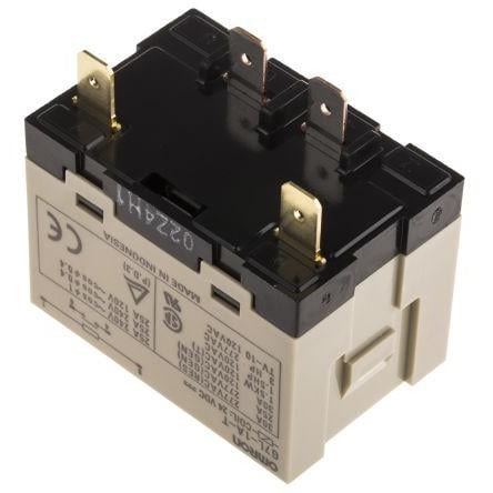 Omron Výkonové relé SPST Panel 30A 24V dc G7L