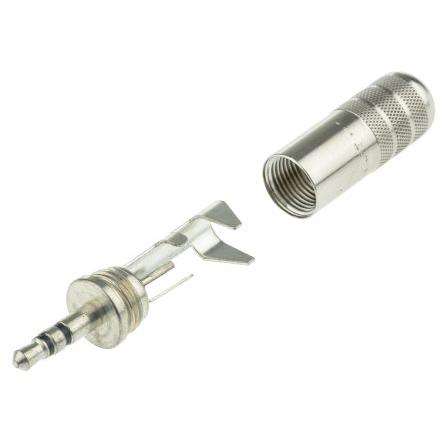 Switchcraft Konektor jack, Kabel, Stereo, Pájecí Vnější, 3.5 mm 1 4A barva Přírodní, orientace těla: Rovný, materiál
