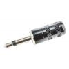 Switchcraft Konektor jack, Kabel, Monofonní, Pájecí Vnější, 2.5 mm 1 125mA barva Černá, orientace těla: Rovný, materiál