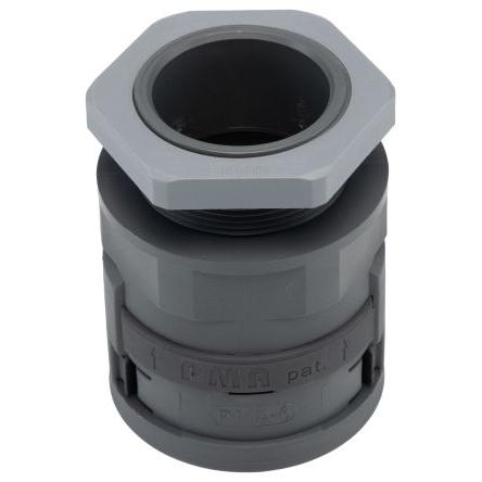 Armatura trubek na kabely Instalační trubka Šedá jmenovitá velikost 36 mm Polyamid 6, IP66 M40 PMA