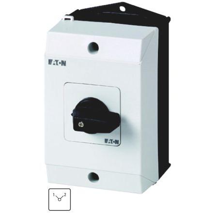 Eaton Oddělovací (hlavní) vypínač, rozsah: T0-2 2pólový Povrch IP65 100A 6.5 kW