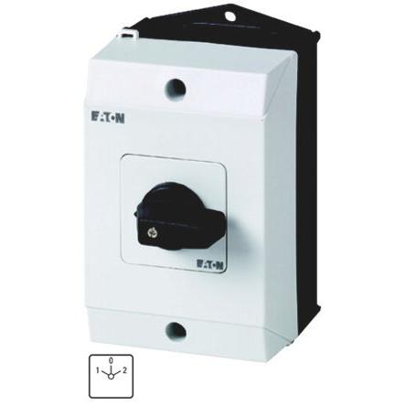 Eaton Oddělovací (hlavní) vypínač, rozsah: T0-1 1pólový Povrch IP65 100A 6.5 kW