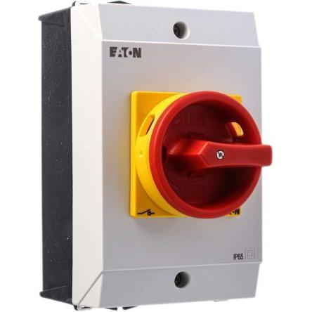 Eaton Oddělovací (hlavní) vypínač, rozsah: P1-25 3pólový Povrchová montáž IP65 190A 13 kW