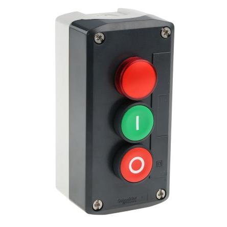 Schneider Electric Zapouzdřené tlačítko Vratná pružina, řada: Harmony IP67, IP66, IP69K Polykarbonát