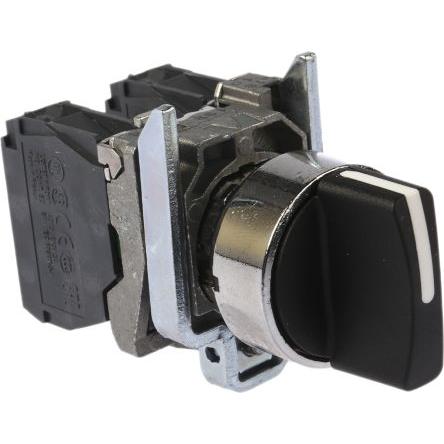 Volicí přepínač, řada: Harmony XB4 Šroub Knoflík 2 NO, průměr výřezu: 22 mm IP67, IP69K Schneider Electric 3