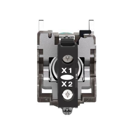 Schneider Electric Kontrolka, řada: Harmony XB4 Montáž do panelu Žárovka Zelená, průměr výřezu: 22 mm IP69, IP69K, IP67,