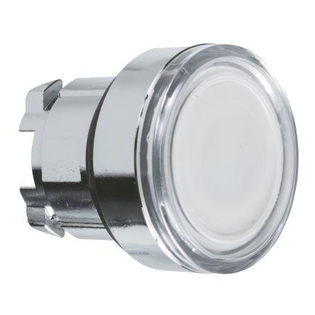 Schneider Electric Hlava tlačítka, řada: Harmony XB4 Bílá Vratná pružina, průměr výřezu: 22 mm IP66, IP67, IP69K