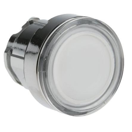 Schneider Electric Hlava tlačítka, řada: Harmony XB4 Bílá Vratná pružina, průměr výřezu: 22 mm IP66, IP67, IP69, IP69K