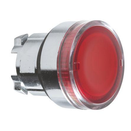 Schneider Electric Hlava tlačítka, řada: Harmony XB4 Červená Vratná pružina, průměr výřezu: 22 mm IP66, IP67, IP69,