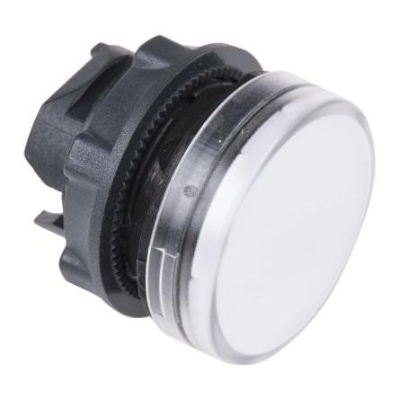 Schneider Electric Hlava kontrolky, řada: Harmony Bílá, průměr výřezu: 22 mm Montáž do panelu montáž