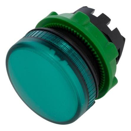 Schneider Electric Hlava kontrolky, řada: Harmony Zelená, průměr výřezu: 22 mm Montáž do panelu montáž