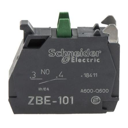 Schneider Electric Blok kontaktů, řada: Harmony XB Blok kontaktů SPST 600V Šroub
