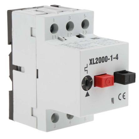 Jistič ochrany motoru, rozsah: RS PRO 2.4A, 4 A 40 °C -5 °C RS PRO