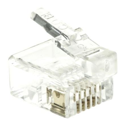 RS PRO Konektor RJ11, řada: RS PRO Vnější Kat4, počet cest: 6, Rovný, Kabel UTP, počet portů: 1portový