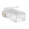 RS PRO Konektor RJ45, řada: RS PRO Vnější, počet cest: 8, Rovný, Kabel Nestíněný, počet portů: 1portový
