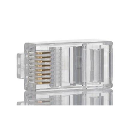 RS PRO Konektor RJ45, řada: RS PRO Vnější, počet cest: 8, Rovný, Kabel Nestíněný, počet portů: 1portový