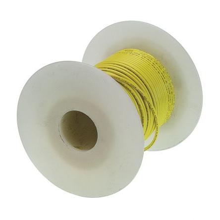 Zapojovací vodič, řada: 3055/1, typ kabelu: Přípojka, typ kabelu: UL1007, prameny vodičů: 16/0.25 mm, Žlutá, 300V 30 m