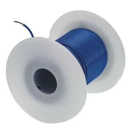 Zapojovací vodič, řada: 3055/1, typ kabelu: Přípojka, typ kabelu: UL1007, prameny vodičů: 16/0.25 mm, Modrá, 300V 30 m