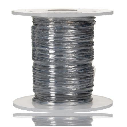 Zapojovací vodič, řada: Premium 3055, prameny vodičů: 16/0.25 mm, Šedá, 300V 30 m 18 AWG Polyvinylchlorid Alpha Wire