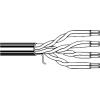 Belden Cat5e Ethernetové kabely, řada: 1583E, Šedá, Polyvinylchlorid 305 m, typ pláště: Nestíněný Nestíněný
