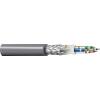 Datový kabel, řada: 9843, Polyvinylchlorid, 30V 0.2 mm², chování ohně: Samozhášecí Belden 152 m, Stříbrná