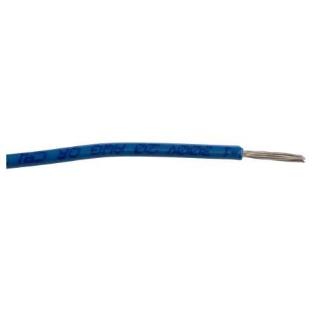 Zapojovací vodič, řada: Premium, typ kabelu: Jednožilový, typ kabelu: Vysoké teploty, prameny vodičů: 10/0.25 mm, Modrá,