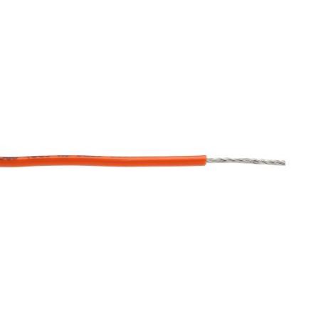 Zapojovací vodič, řada: Hook-up Wire PVC, typ kabelu: Přípojka, typ kabelu: Vysoké teploty, prameny vodičů: 10/0.25 mm,