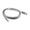 RS PRO Kabel Firewire Vnější 2 m, Šedá