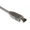 RS PRO Kabel Firewire Vnější 2 m, Šedá