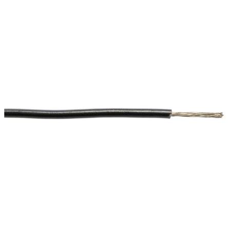 Zapojovací vodič, řada: Premium, typ kabelu: Jednožilový, prameny vodičů: 10/0.25 mm, Šedá, 300V 30 m 20 AWG
