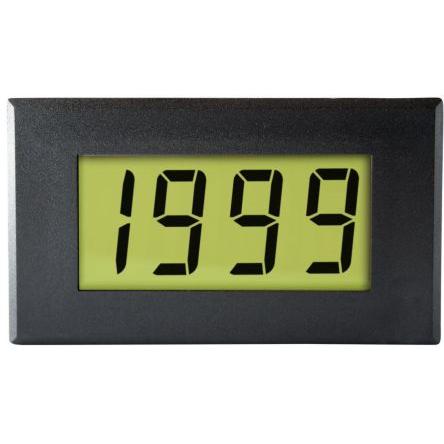 Digitální voltmetr, řada: DPM970 LCD 3.5číslicový St. 0 °C až 50 °C 40 mm 72 mm, přesnost měřicího přístroje: ±2 %