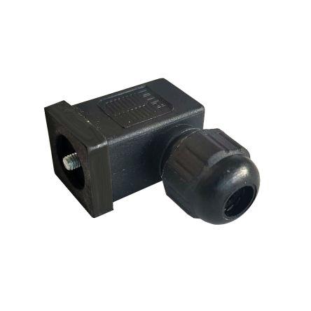 Gefran Konektor pro solenoidy podle normy DIN 43650 DIN 43650, Šroubová svorka Vnitřní velikost průchodky PG9, IP40,