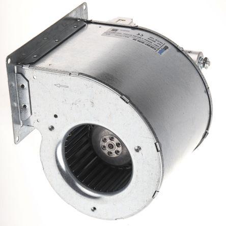 ebm-papst Odstředivý ventilátor, řada: D2E 097 Odstředivý, průtok vzduchu: 435 m³/h 230V ac AC 165 mm 146mm 162 mm
