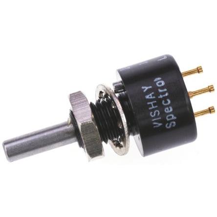 Potenciometr, průměr hřídele: 3.18 mm 1otáčkový, řada: 140 1 kΩ 5 % 2 W 140B00102B10 Rotační, Montáž do panelu 1 Vishay