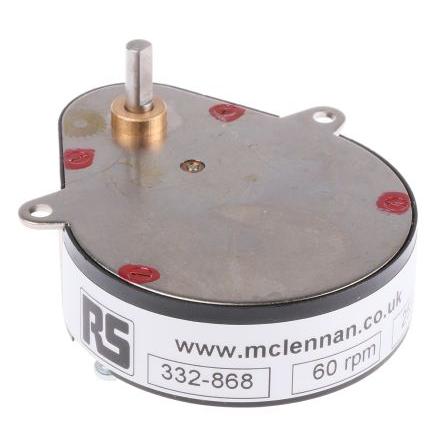 Převodovka 62.8mm 25:6 Vejčitý 0.2 Nm 1200rpm průměr 49.2 mm průměr 3.2 mm McLennan Servo Supplies