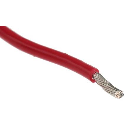Zapojovací vodič, řada: Premium, typ kabelu: Přípojka, typ kabelu: UL1007, prameny vodičů: 26/0.25 mm, Červená, 300V 30