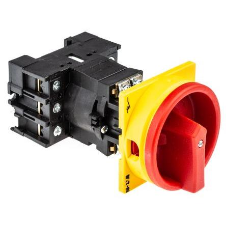 Eaton Oddělovací (hlavní) vypínač, rozsah: P1-32 3pólový Zadní panel IP65 32A 15 kW